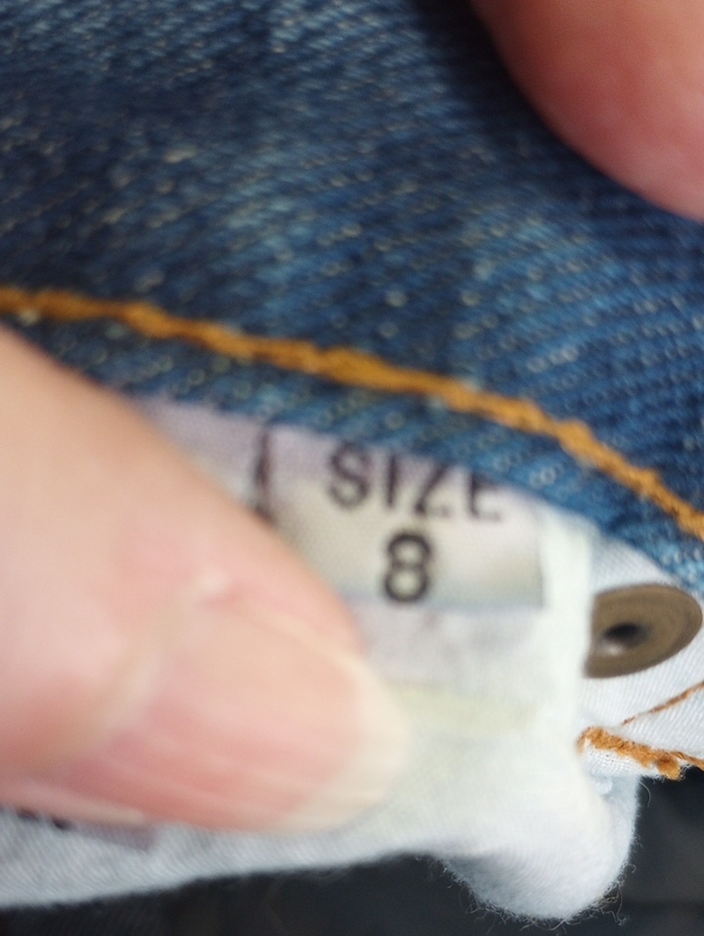 Braxton Classic 105 Blue Denim Jeans, Size 8. Old Authentic Taste - Picture 5 of 8